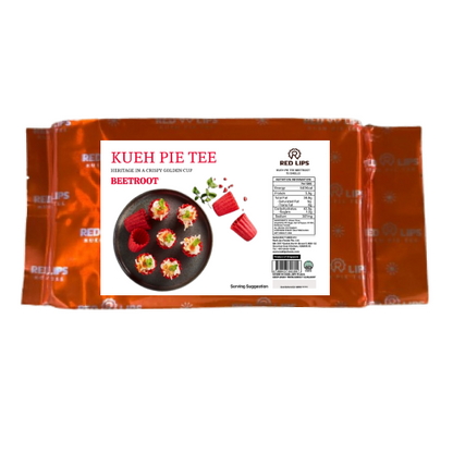 Beetroot Kueh Pie Tee