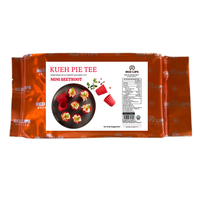 Beetroot Kueh Pie Tee